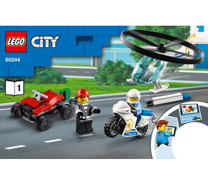 LEGO Police Helicopter Transport Set 60244 Instructions