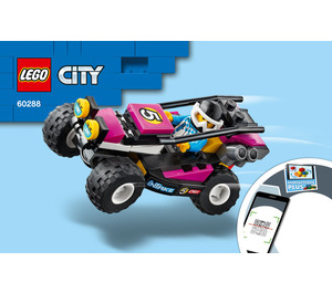 LEGO Race Buggy Transporter Set 60288 Instructions