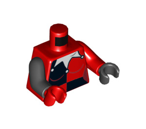 LEGO Red Harley Quinn Torso (973 / 76382)