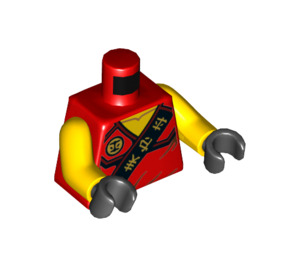 LEGO Kai - Tournament of Elements Minifig Torso (973 / 76382)