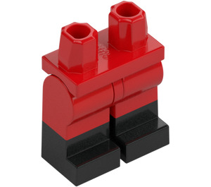 LEGO Minifigure Hips and Legs with Black Boots (21019 / 77601)