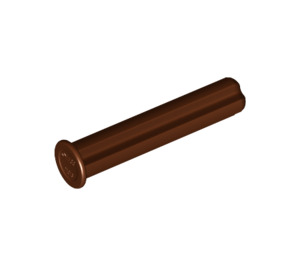 LEGO Reddish Brown Axle 3 with End Stop (24316)