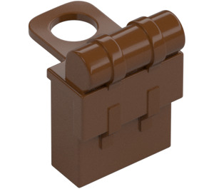 LEGO Reddish Brown Backpack with Roll (2524)