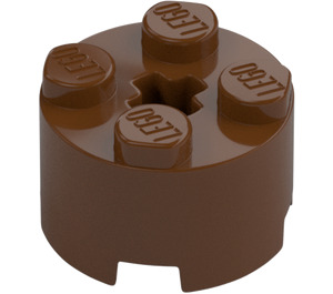 LEGO Reddish Brown Brick 2 x 2 Round (3941 / 6143)