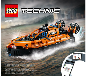 LEGO Rescue Hovercraft Set 42120 Instructions