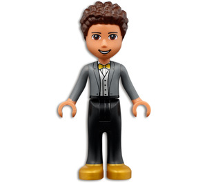 LEGO River with Bow Tie and Gray Jacket Minifigure