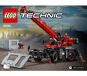 LEGO Rough Terrain Crane Set 42082 Instructions
