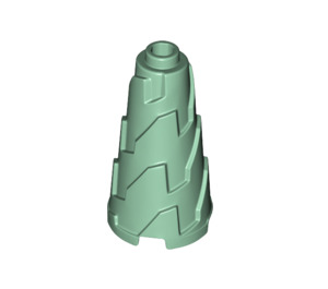LEGO Cone 2 x 2 x 3 with Spikes and Completely Open Stud (28598)