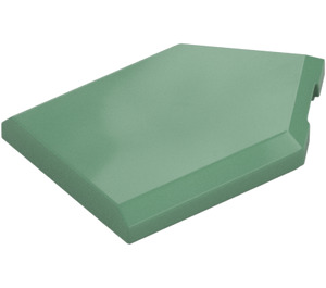 LEGO Sand Green Tile 2 x 3 Pentagonal (22385 / 35341)