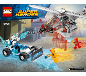 LEGO Speed Force Freeze Pursuit Set 76098 Instructions