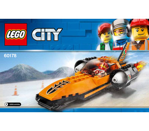 LEGO Speed Record Car Set 60178 Instructions