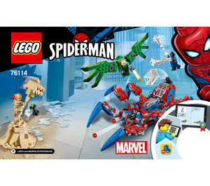 LEGO Spider-Man's Spider Crawler Set 76114 Instructions