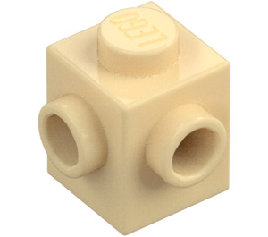 LEGO Brick 1 x 1 with Two Studs on Adjacent Sides (26604)