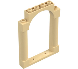 LEGO Tan Door Frame 1 x 6 x 7 with Arch (40066)