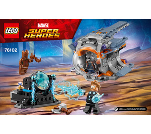 LEGO Thor's Weapon Quest Set 76102 Instructions