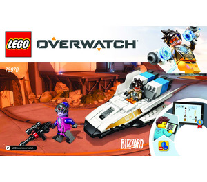 LEGO Tracer vs. Widowmaker Set 75970 Instructions