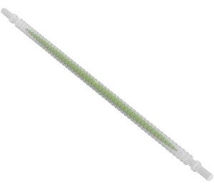 LEGO Flexible Ribbed Hose (19 Studs Long) with 8 mm ends with Lime Center (14770 / 63147)