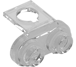 LEGO Transparent Neck Bracket with 2 Back Studs (18986 / 28656)