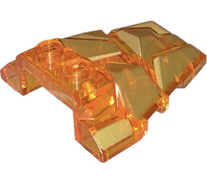 LEGO Wedge 4 x 4 with Jagged Angles with Gold Surface (28625 / 45843)