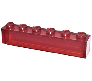 LEGO Brick 1 x 6 without Bottom Tubes (3067)