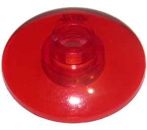 LEGO Transparent Red Dish 2 x 2 (4740 / 30063)