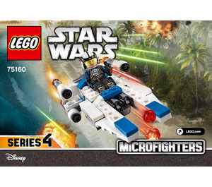 LEGO U-wing Microfighter Set 75160 Instructions