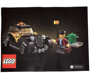 LEGO Vintage Taxi Set 40532 Instructions