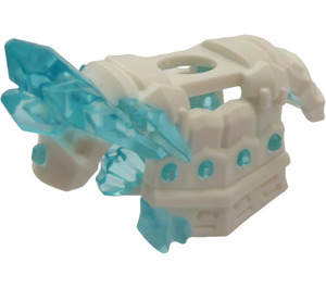 LEGO Armor with Shoulder Pads with Transparent Light Blue Crystals (41158)