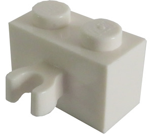 LEGO Brick 1 x 2 with Vertical Clip with Open 'O' Clip (42925 / 95820)