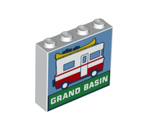 LEGO Brick 1 x 4 x 3 with RV (49311 / 55597)