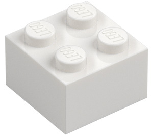 LEGO White Brick 2 x 2 (3003 / 6223)