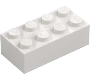 LEGO White Brick 2 x 4 (3001 / 72841)