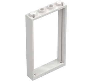 LEGO White Door Frame 1 x 4 x 6 (Single Sided) (40289 / 60596)