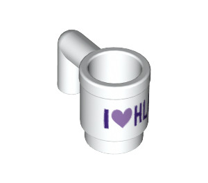 LEGO Mug with ‘I’ Heart ‘HLC’ (3899 / 36728)