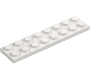 LEGO White Plate 2 x 8 (3034)