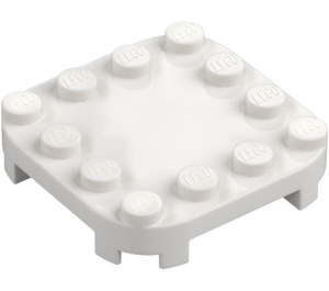 LEGO Plate 4 x 4 x 0.7 with Rounded Corners and Empty Middle (66792)