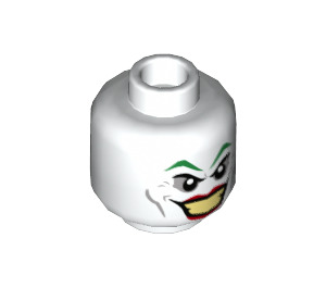 LEGO The Joker Minifigure Head (Recessed Solid Stud) (3626 / 36857)