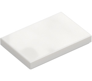 LEGO White Tile 2 x 3 (26603)