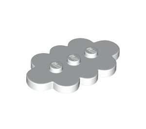 LEGO Tile 3 x 5 Cloud with 3 Studs (35470)