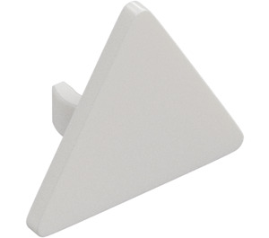 LEGO Triangular Sign with Open 'O' Clip (65676)