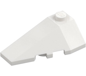 LEGO White Wedge 2 x 4 Triple Left (43710)