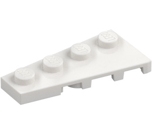 LEGO White Wedge Plate 2 x 4 Wing Left (41770)