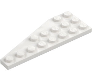 LEGO White Wedge Plate 3 x 8 Wing Right (50304)