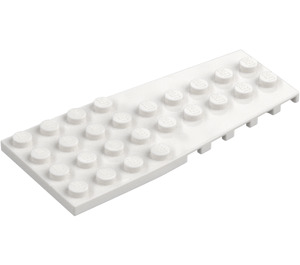 LEGO White Wedge Plate 4 x 9 Wing with Stud Notches (14181)