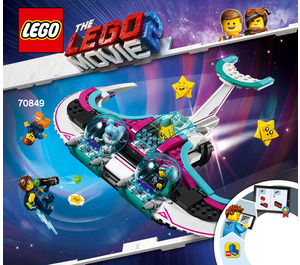 LEGO Wyld-Mayhem Star Fighter Set 70849 Instructions