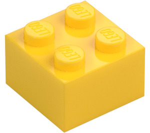 LEGO Yellow Brick 2 x 2 (3003 / 6223)