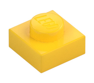 LEGO Yellow Plate 1 x 1 (3024 / 30008)