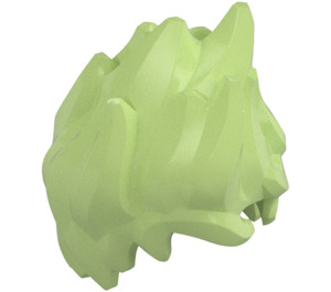 LEGO Yellowish Green Spiky Shaped Hair (25411 / 86290)