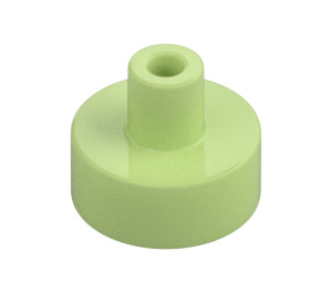 LEGO Yellowish Green Tile 1 x 1 Round with Hollow Bar (20482 / 31561)