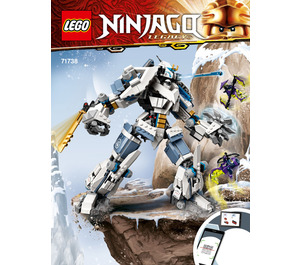 LEGO Zane's Titan Mech Battle Set 71738 Instructions